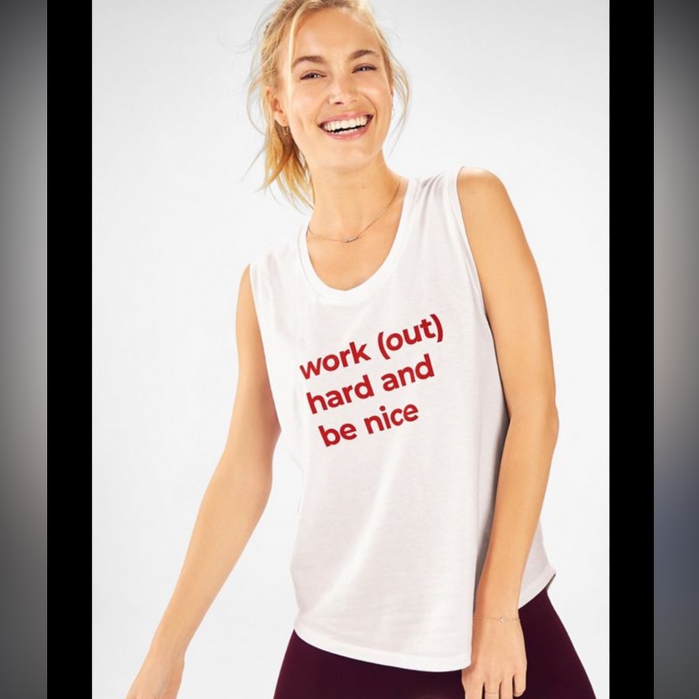 Fabletics Janis Muscle Tank Size Medium